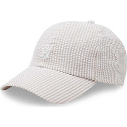 Tommy Hilfiger Γυναικείο Καπέλο Jockey Κοτλέ Λευκό AW0AW14521-AEG