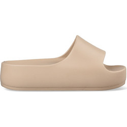 Miss NV Γυναικείες Παντόφλες Καλοκαιρινές Flatforms Ανατομικές Αντιολισθητικές Nude V96-19088-90