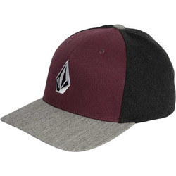 Volcom Καπέλο Jockey Υφασμάτινο Μπορντό D5512634-PSP