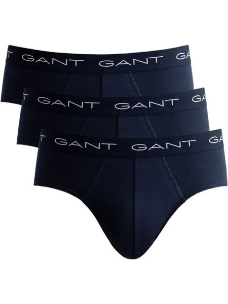 Gant Ανδρικά Σλιπ Βαμβακερά Navy Μπλε 3Pack 3GU900003-001