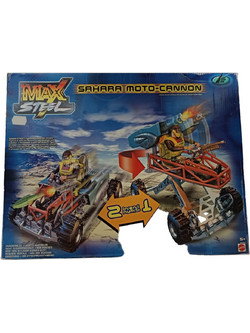 Mattel Max Steel Sahara Moto-Cannon Φιγούρα Δράσης για 5+ Ετών
