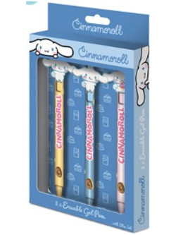 Pyramid Cinnamoroll Στυλό Gel που Σβήνει 3τμχ