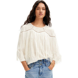 Desigual Anette Γυναικείο Καλοκαιρινό Top Λευκό 24SWBW03-1021