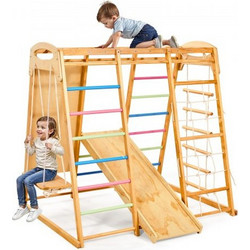 Vevor Παιδική Χαρά Jungle Gym 7 Σε 1