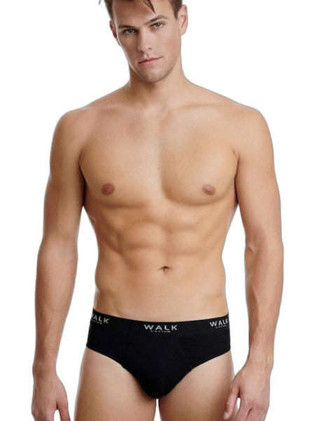 Walk Ανδρικά Σλιπ Βαμβακερά 2Pack W1769
