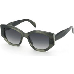Tous STOD03 0P59 Γυναικεία Γυαλιά Ηλίου Cat Eye Κοκάλινα Πράσινα με Μαύρο Φακό