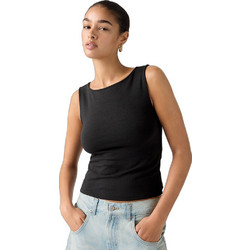 Levi's Γυναικείο Καλοκαιρινό Top Βαμβακερό Μαύρο 005IZ-0001