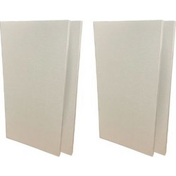 Acustico Audiodesigner Rect Ηχοαπορροφητικά Πάνελ 120x60x5cm 3τμχ White Sand