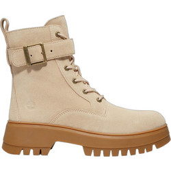 Timberland Cora Γυναικεία Αρβυλάκια Suede Μπεζ με Χοντρό Χαμηλό Τακούνι TB0A6FBWER31