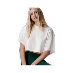 Baya Γυναικείο Αθλητικό Crop Top Λευκό 49278