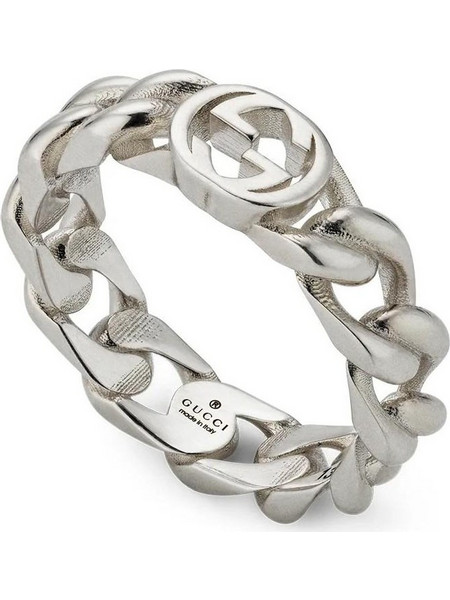 Gucci Interlocking G Γυναικείο Δαχτυλίδι Βεράκι από Ασήμι 925 YBC843972001