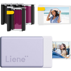 Liene Pearl N200 Pro Έγχρωμος Φορητός Εκτυπωτής Φωτογραφιών Θερμικός με Mobile Print
