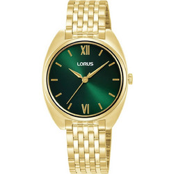 Lorus Γυναικείο Ρολόι με Χρυσό Μεταλλικό Μπρασελέ RH844CX9
