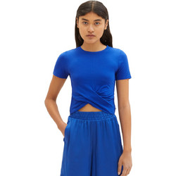 Tom Tailor Γυναικείο Καλοκαιρινό Crop Top Royal Blue 1036554-14531