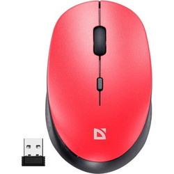 Defender Auris MB-027 Ασύρματο Ποντίκι Red