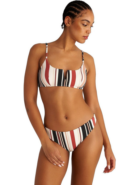 Sugarfree Bikini Slip Εκρού Μαύρο Κόκκινο 26802005-301