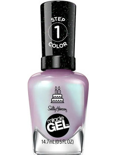 Sally Hansen Miracle Gel 800 Foget Me Not Gloss Βερνίκι Νυχιών 15ml