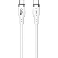 Targus HyperJuice USB-C to USB-C 240W 2m White HJ4002WHGL