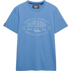 Superdry Ανδρικό Αθλητικό T-Shirt Μπλε M1012353A-6OC