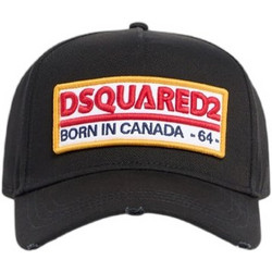 Dsquared2 Ανδρικό Καπέλο Jockey Υφασμάτινο Μαύρο BCM098305C000012124
