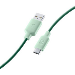 Cellular Line USB-A to USB-C 1m Green 8018080325755