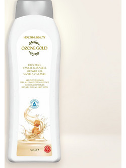 Ozone Gold Vanilla Caramel Αφρόλουτρο σε Gel 500ml