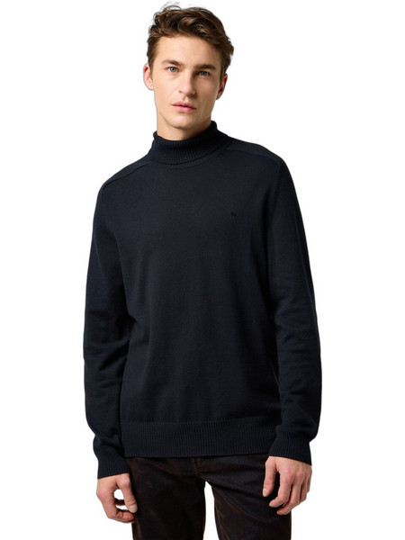 Wrangler Ανδρικό Πουλόβερ Ζιβάγκο Navy Μπλε 112371532