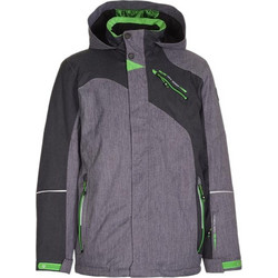 Killtec Samat Αθλητικό Παιδικό Μπουφάν Χειμωνιάτικο Softshell Αδιάβροχο Αντιανεμικό Γκρι 29503268-395B