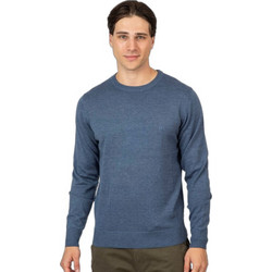 Rebase Ανδρική Πλεκτή Μπλούζα Μπλε 252RKNIT-8030