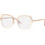 Chopard VCHG28M 5308FC Γυναικείος Σκελετός Γυαλιών Οράσεως Μεταλλικός Χρυσός