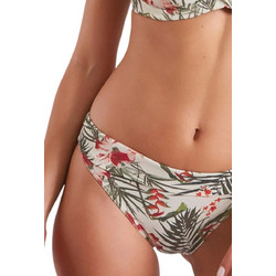 Livia Bikini Slip Floral Εκρού Χακί MAUVE-MANGLARES-ZFM11