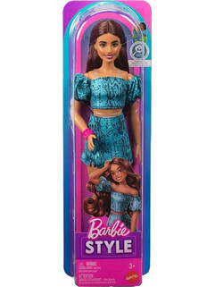 Mattel Barbie Style με Γαλάζιο Φόρεμα