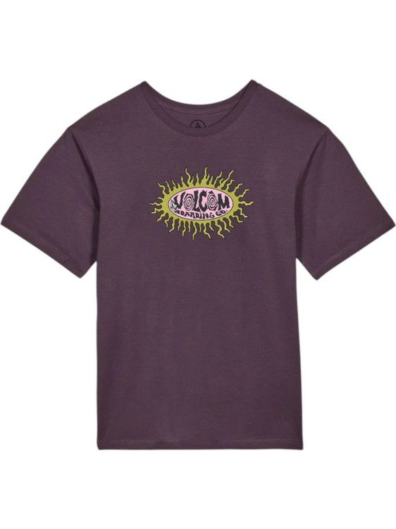 Volcom Παιδικό T-Shirt Κοντομάνικο Μωβ C3512617-PSP