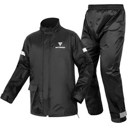 Motowolf MDL 0401 Ανδρικό Αδιάβροχο Σετ Μπουφάν & Παντελόνι XL Μαύρο
