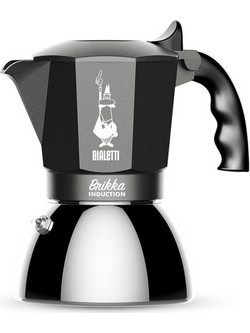 Bialetti Μπρίκι Espresso 4Cups Γκρι