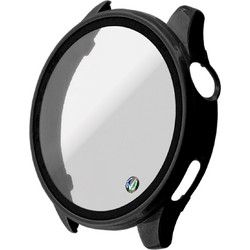 Volte-Tel Edge Cover Πλαστική Θήκη Tempered Glass για Xiaomi Watch 5 47mm Μαύρη