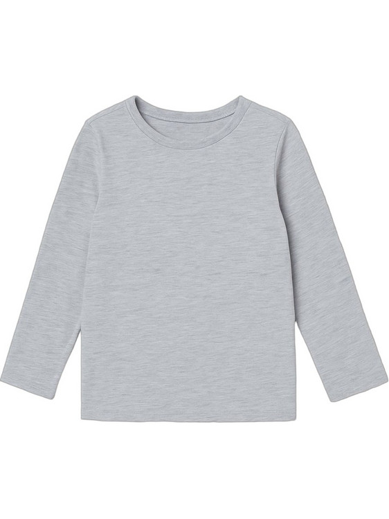 Beboulino Παιδικό T-Shirt Μακρυμάνικο Γκρι 80201520021