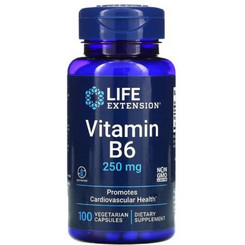 Life Extension Vitamin B6 250mg 100 Κάψουλες