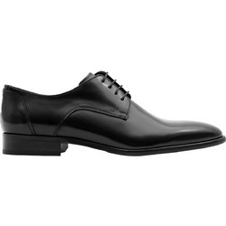 Boss Shoes Ανδρικά Σκαρπίνια Derby Δερμάτινα Μαύρα Z7513