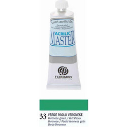 Ferrario Master 33 Veronese Green Ακρυλικό Χρώμα Ζωγραφικής 60ml