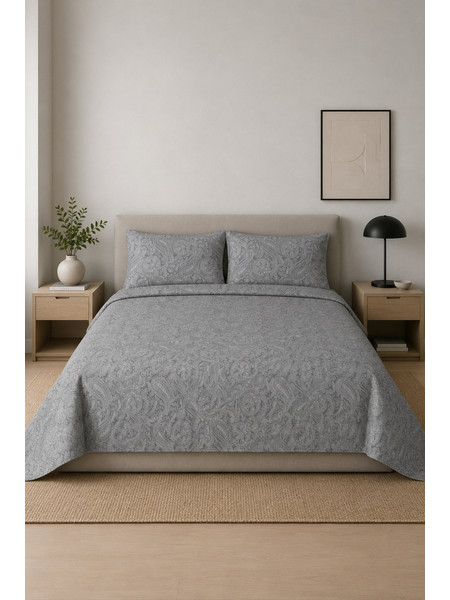 Cosmin Σετ Σεντόνια Μονά Βαμβακερά 170x260 Lunora Lahour Grey