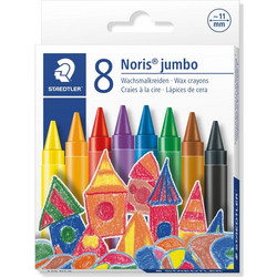 Staedtler Noris Club Jumbo Κηρομπογιές Σετ 8τμχ