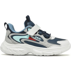 Fila Dash 3 Memory Παιδικά Sneakers Λευκά Πετρόλ 3YF63012-200