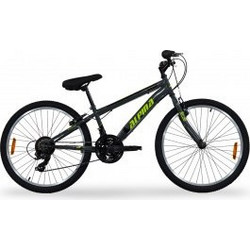 Alpina Rigid S 2026 Παιδικό Mountain Bike 24" με 21 Ταχύτητες Ανθρακί Πράσινο