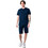 Paco & Co Ανδρικό Σετ T-Shirt & Βερμούδα Καλοκαιρινό Navy Μπλε 2531901