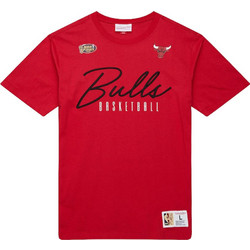 Mitchell & Ness Ανδρικό Αθλητικό T-Shirt Κόκκινο FC9288-CBUSCAR