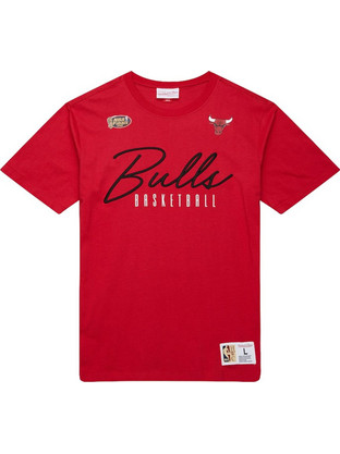 Mitchell & Ness Ανδρικό Αθλητικό T-Shirt Κόκκινο FC9288-CBUSCAR
