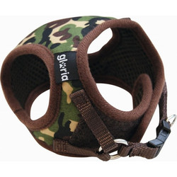 Gloria Pets Camouflage Σαμαράκι Σκύλου Γιλέκο Χακί Καφέ Small