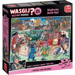 Puzzle Jumbo Wasgij Destiny 21 Highway Hold-Up 1000 Κομμάτια