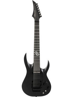 Solar Guitars A1.7FRBOP Sustainiac+ Ηλεκτρική Κιθάρα ST Style με Μαγνήτες HH & Ταστιέρα Ebony 7 Χορδών Carbon Matte